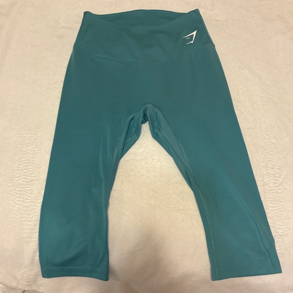Gymshark Teal Cropped Leggings